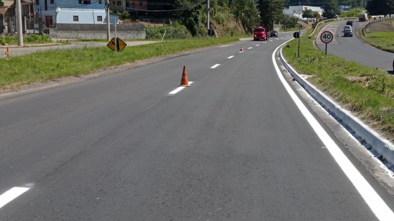 Concluídas obras de recuperação do acesso oeste a Caxias do Sul Capa