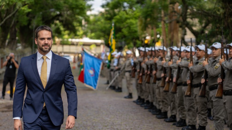 Leite formatura de novos sargentos BM