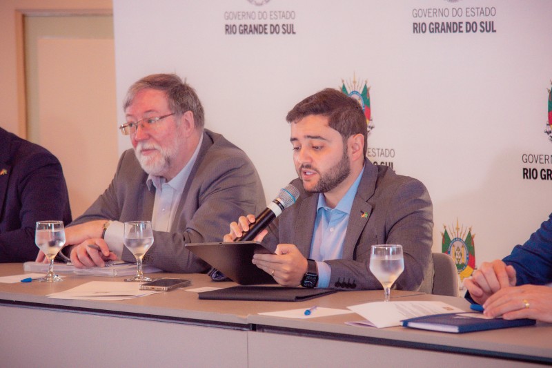 Gabriel reunião com estado de Mecklenburg Vorpommern