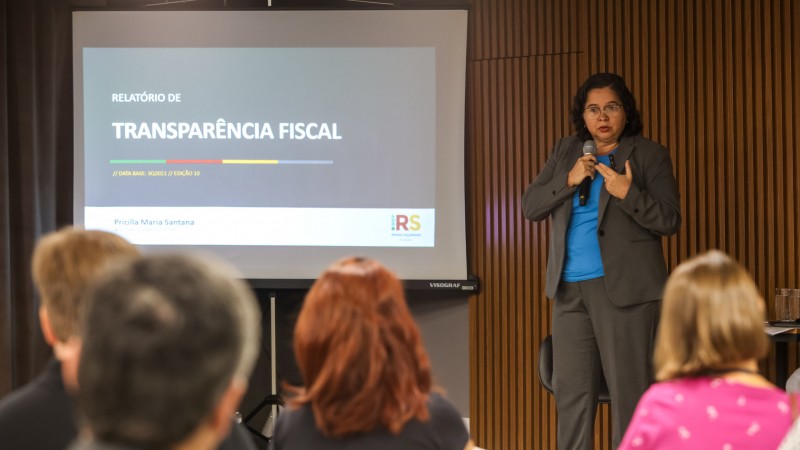 secretária da Fazenda Pricilla Santana