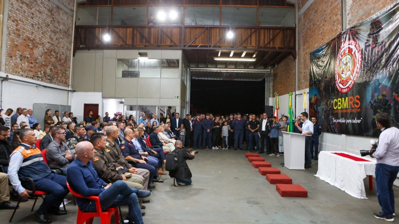 Leite bombeiros Caxias do Sul