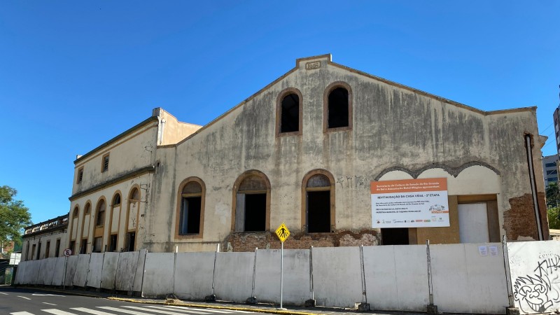 Após concluída a restauração, a Casa Vidal irá abrigar o acervo do Museu Municipal e outros espaços públicos