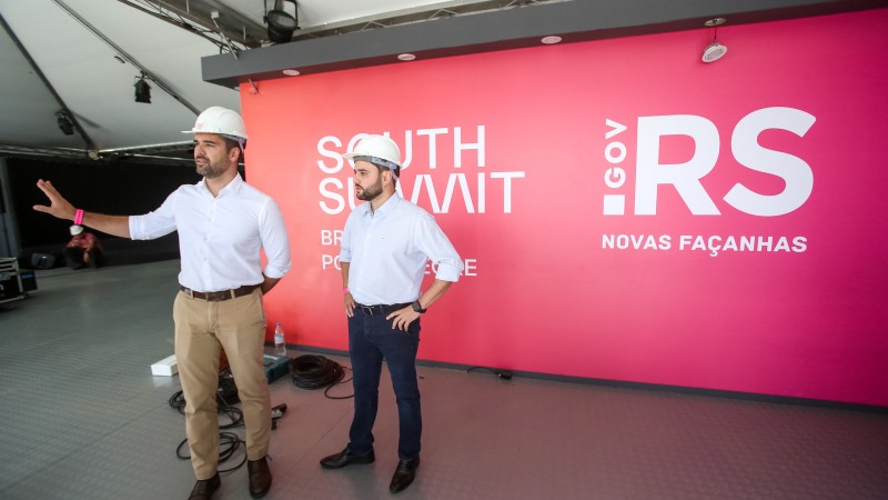 Leite, Gabriel   South Summit preparativos