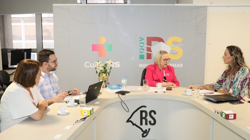 O início da utilização do Gerint foi tratado em reunião da secretária estadual com a titular da Saúde de Caxias na quarta (29/3