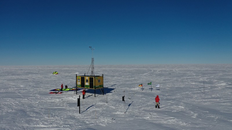 O módulo Criosfera 2 possibilita estudos sobre as conexões entre a variabilidade do clima da Antártica e a do sul do Brasil