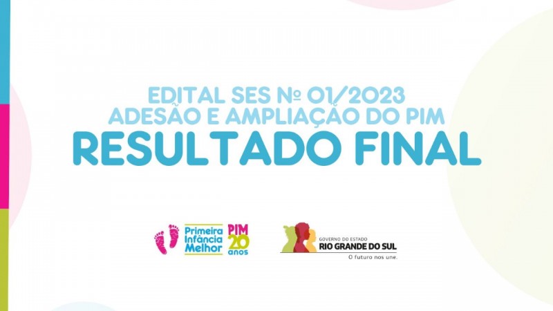 resultado edital PIM abril 2023
