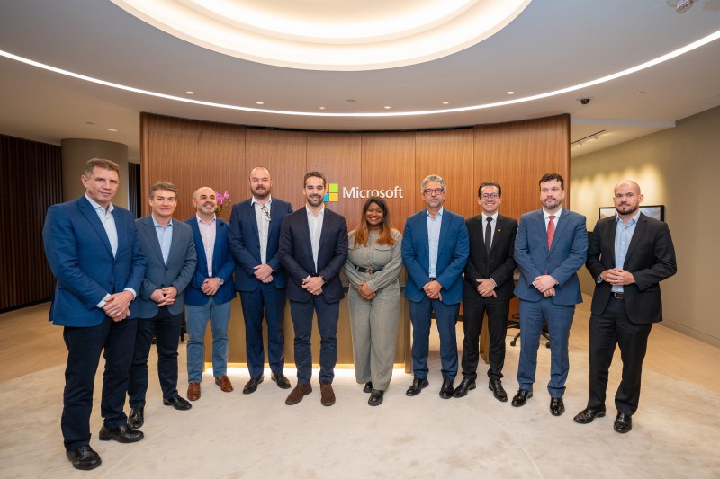 Missão internacional em NY Reunião com Microsoft