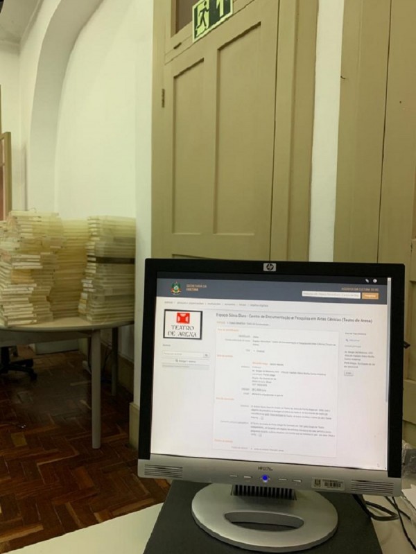 Acervo Teatro de Arena digitalização de textos teatrais censurados