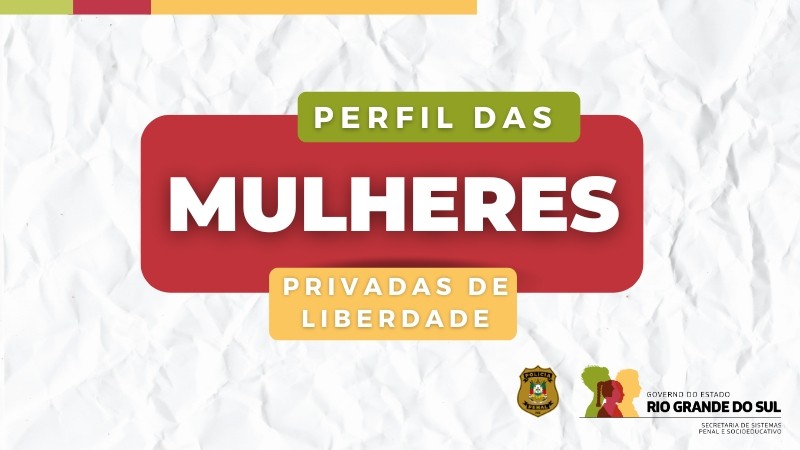 Card perfil mulheres privadas de liberdade