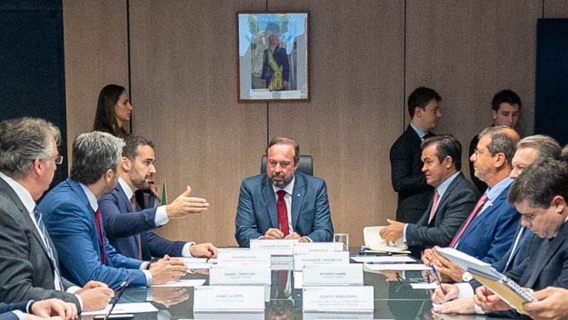 Leite afirmou que quer muito colaborar para que Estado receba o aporte para a construção da termelétrica