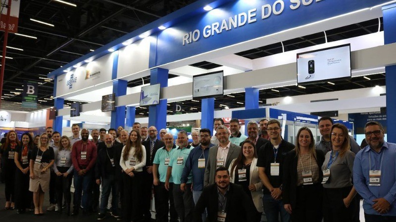 Empresários gaúchos na feira hospilatar