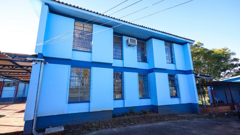 Escola Lucille Fragoso, de Passo Fundo após reforma 2023