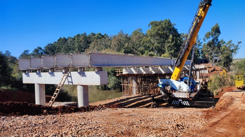 As obras começaram em março deste ano e devem estar concluídas em 2024