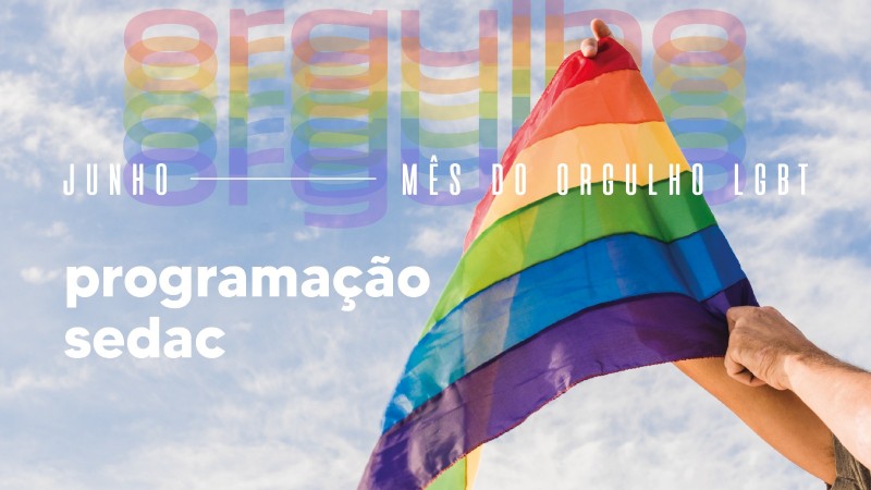 Imagem alusiva ao Mês do Orgulho LGBT