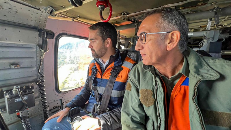 TNT Leite sobrevoa Caraá