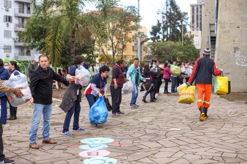 solidariedade para desabrigados