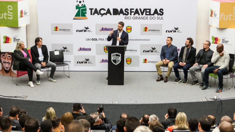 Taça das Favelas Lançamento