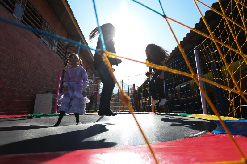 Escola de Caraá recepção aos alunos 2