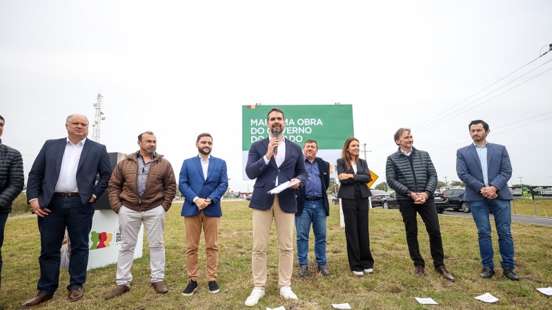 Leite trevo de Palmares do Sul