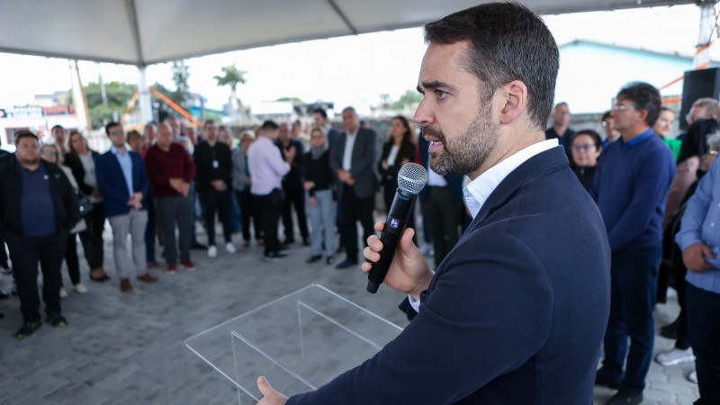 Governador Leite duplicação da ERS 407 e vistoriam obras em Capão da Canoa