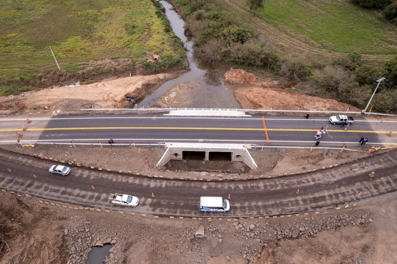 nova ponte da ERS 474, em Santo Antônio da Patrulha 2023