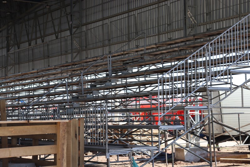 pavilhão do freio de ouro ganhou cobertura alta