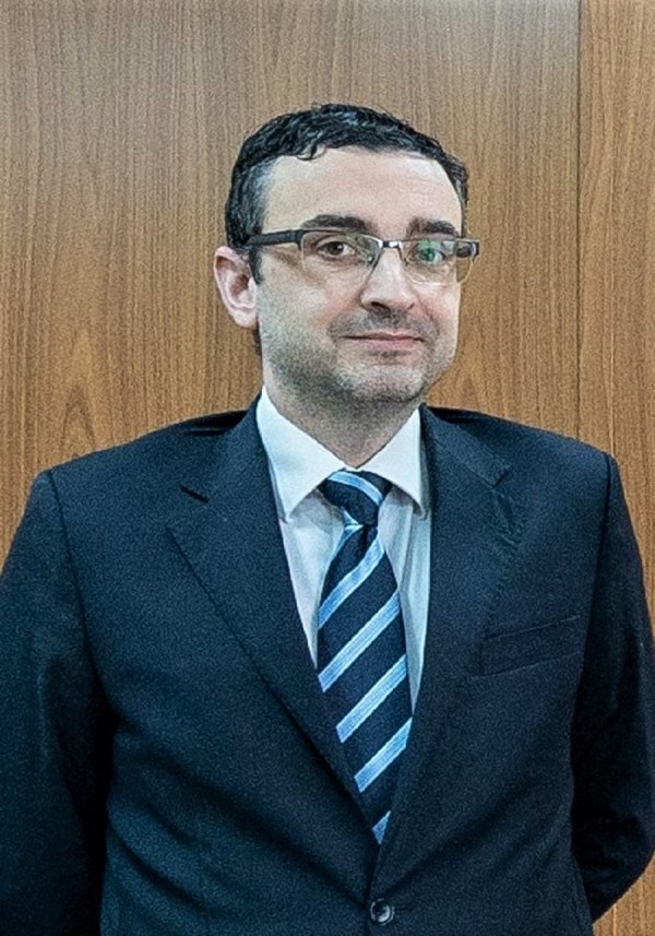 Foto em close de Ângelo Gräbin Borghetti - Procurador-geral do Ministério Público de Contas para o biênio 2023/2025.