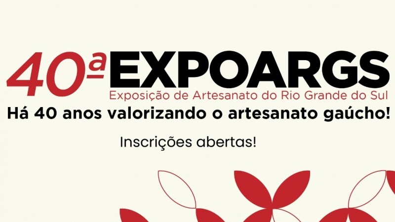 Cartaz de divulgação da 40ª Expoargs 2023.