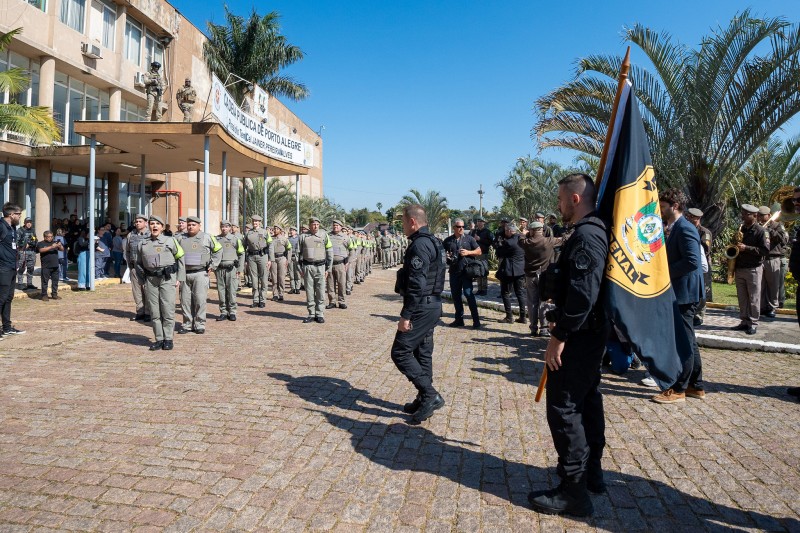 Troca de comando da Cadeia Pública 8