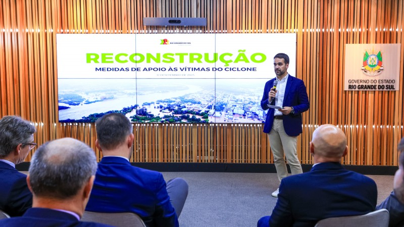 Ações para reconstrução dos municípios e apoio à população vítima de ciclone em setembro