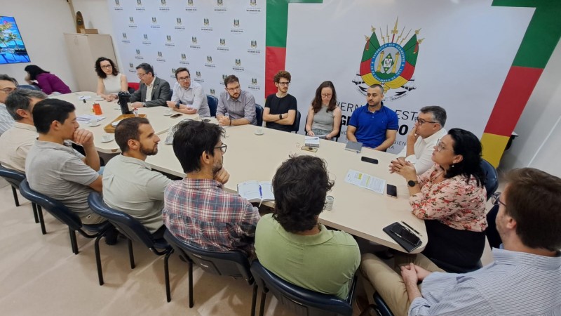 Reunião Sema e IPH UFRGS