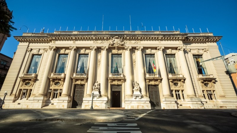Imagem da fachada do Palácio Piratini