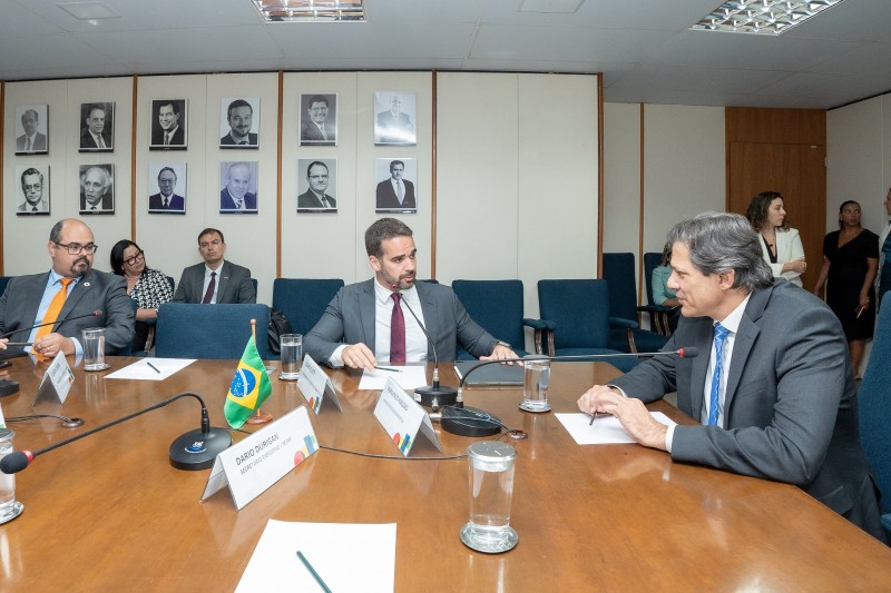 Reunião com ministro da Fazenda