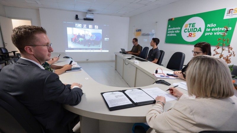 Asssinatura convênio Veranópolis