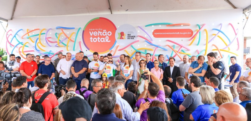 Vice governador abertura Operação Verão Total