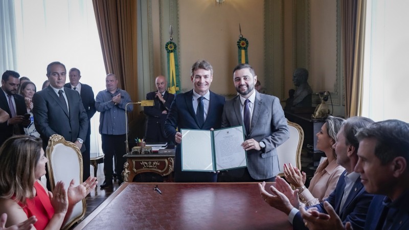 Transmissão do cargo para presidente da AL