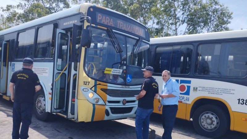 Operação Verão Total fiscalização Metroplan