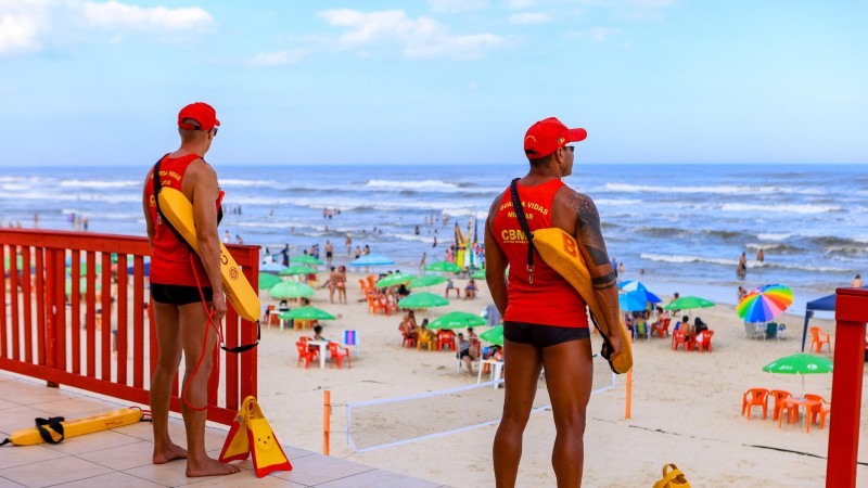 Guarda vidas no litoral em Operação Verão Total 2023 2024