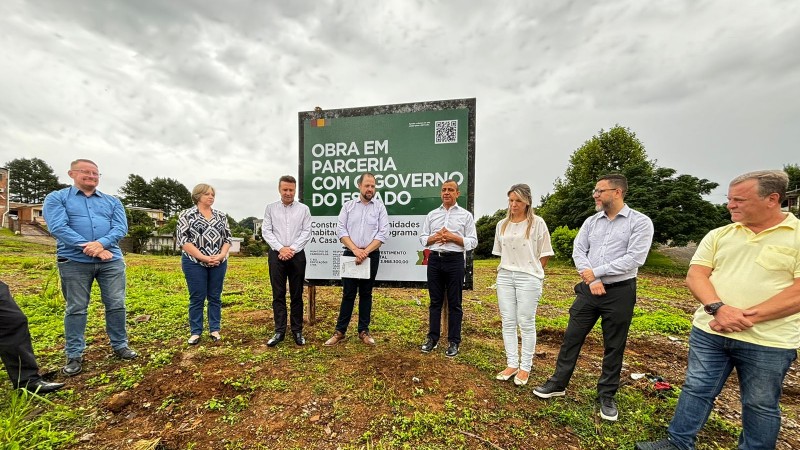 Início das obras A Casa É Sua em Farroupilha