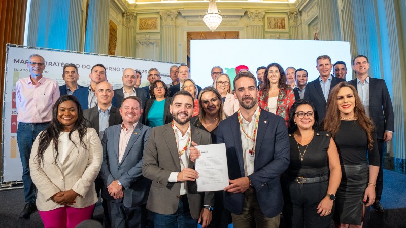Governador e todos os secretários do Governo para seminário e assinatura do Acordo de Resultados