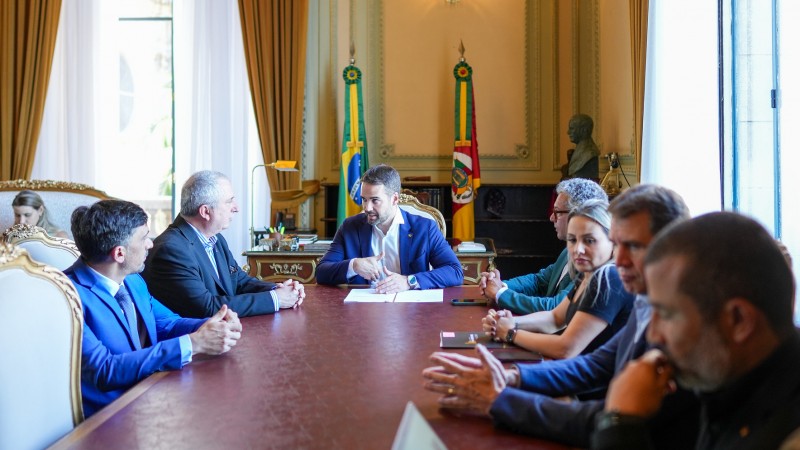 Visita do governador de Misiones