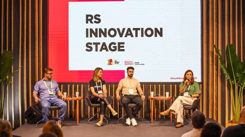 Painel foi uma das atrações do RS Innovation Stage na manhã desta quinta-feira (21)