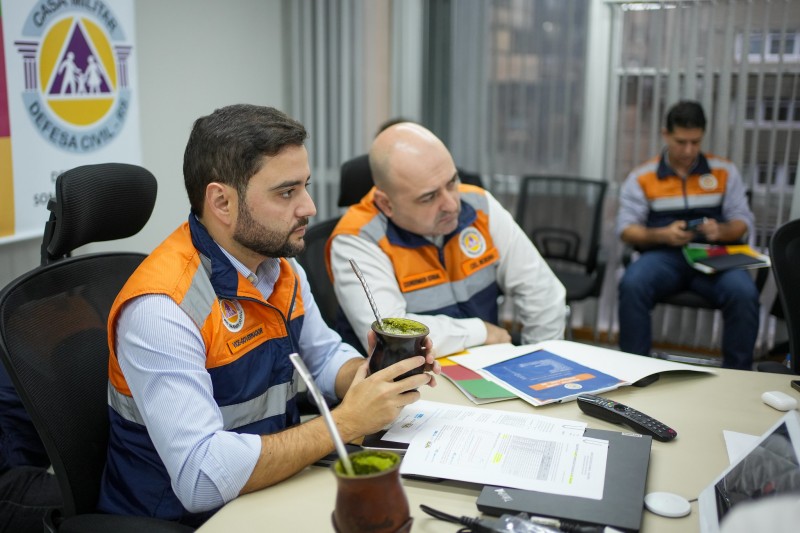 Reunião Defesa Civil do RS