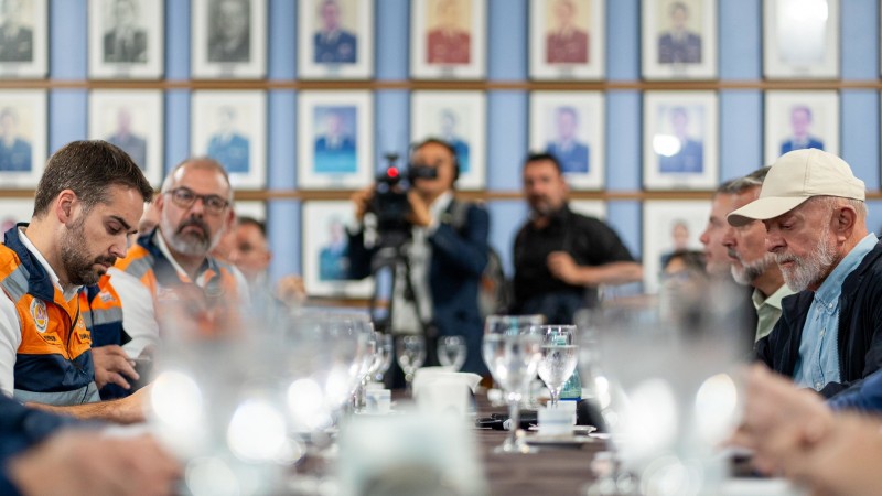 Encontro com presidente Lula em Santa Maria