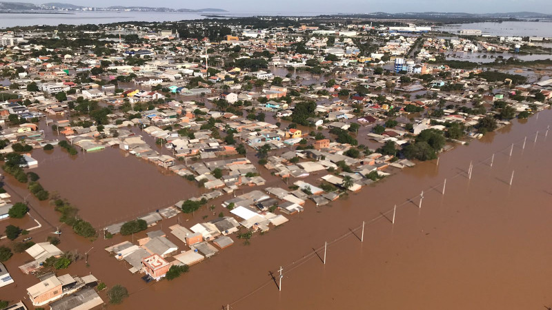 Imagem de alagamento da região Metropolitana 1