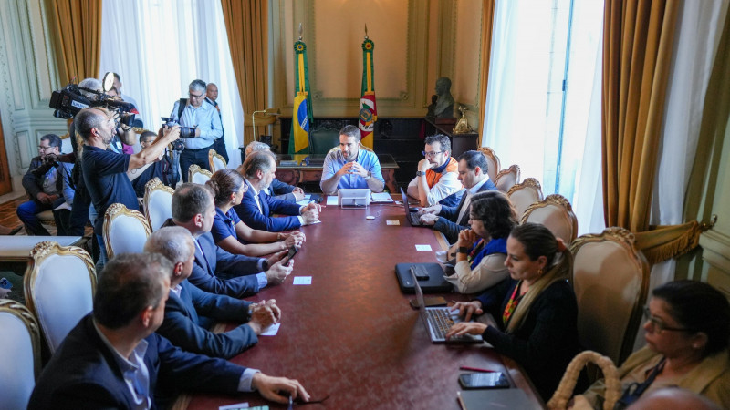 Reuni&atilde;o com Conselho de Estado