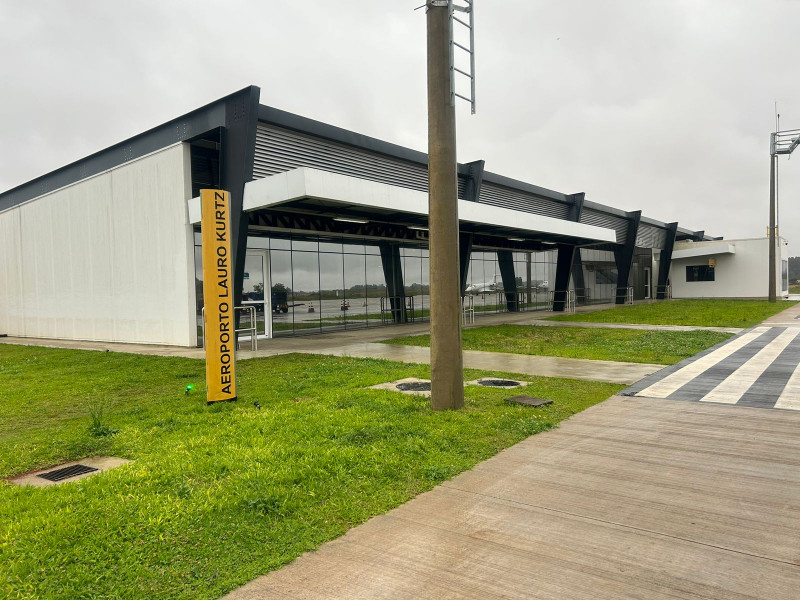 Aeroporto Lauro Kurtz, de Passo Fundo, está servindo de base para reabastecimento de aeronaves
