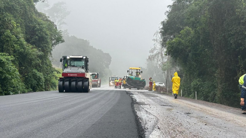 Liberação da rodovia CSG