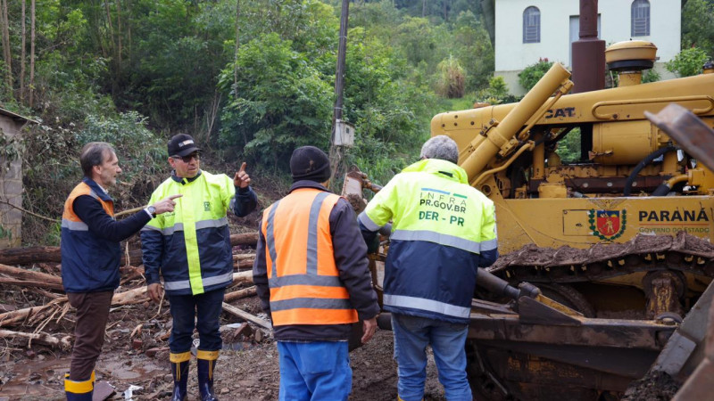 Selt vistoria obras na ERS 129