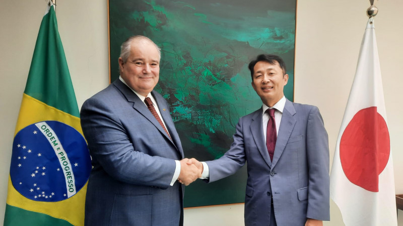Henrique Pires e Hayashi Teiji